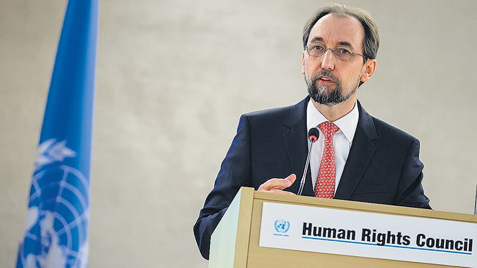 Zeid Ra’ad al Hussein, alto comisionado de la ONU para los Derechos Humanos.