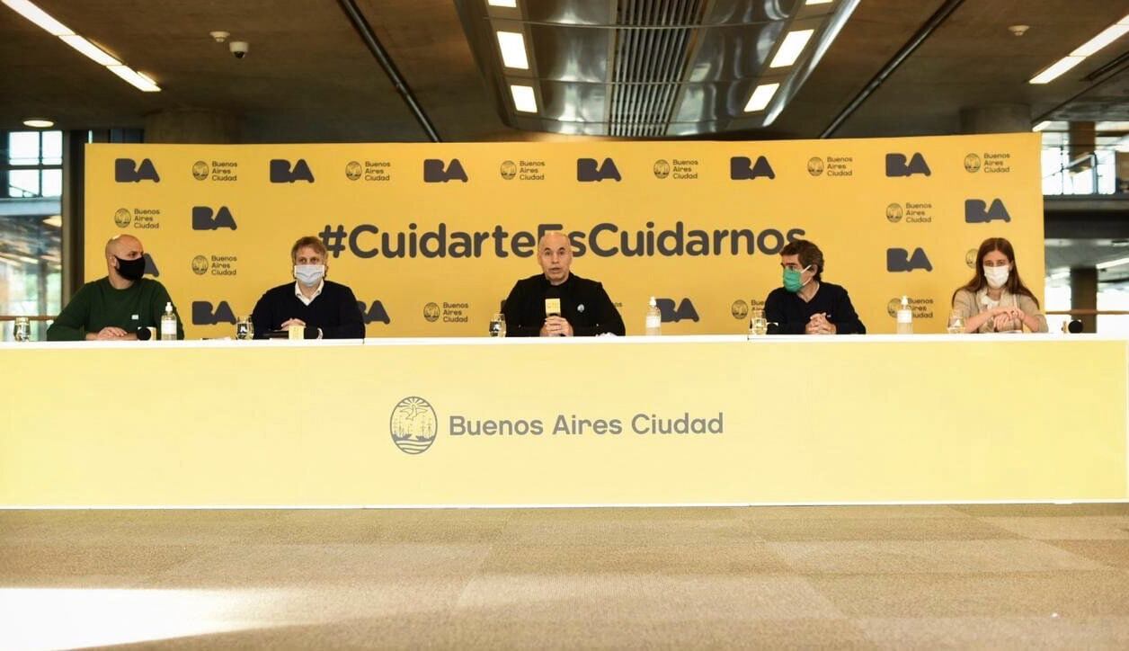 Lo intentó disimular, pero lo que anunció Horacio Rodríguez Larreta fue la marcha atrás que no tenía previsto hacer la semana pasada.