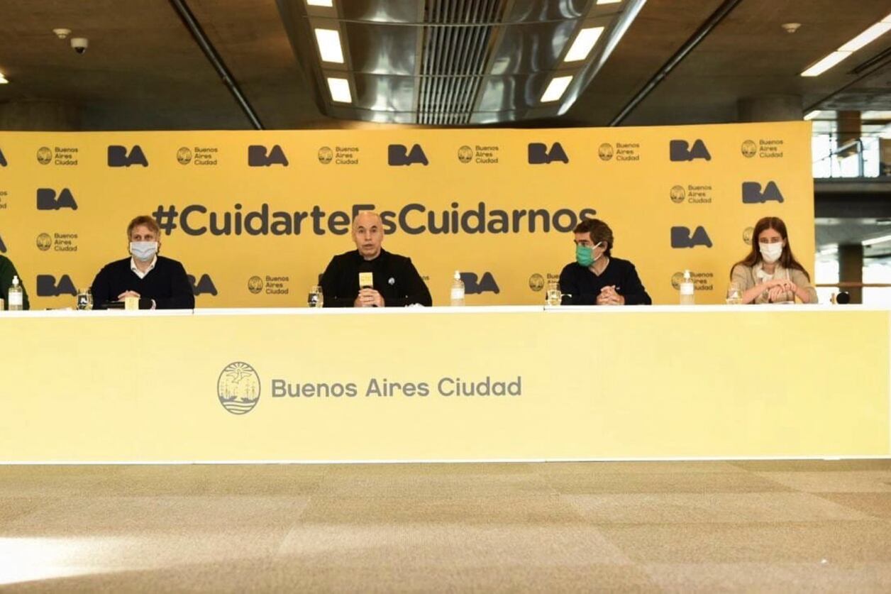 Lo intentó disimular, pero lo que anunció Horacio Rodríguez Larreta fue la marcha atrás que no tenía previsto hacer la semana pasada.