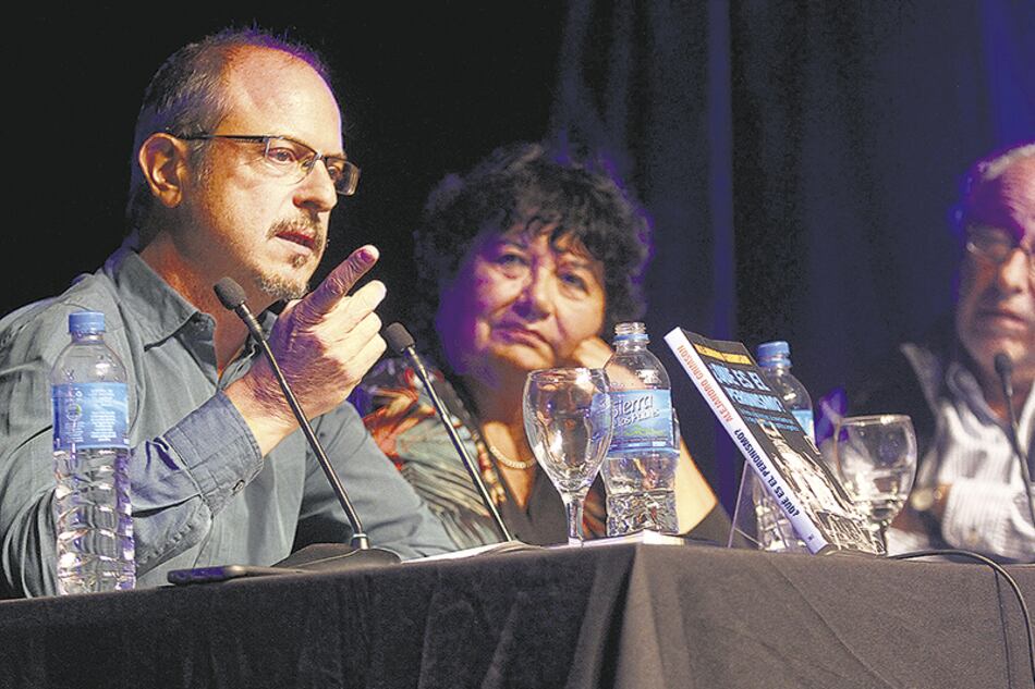 Alejandro Grimson, Dora Barrancos y Mario Wainfeld.