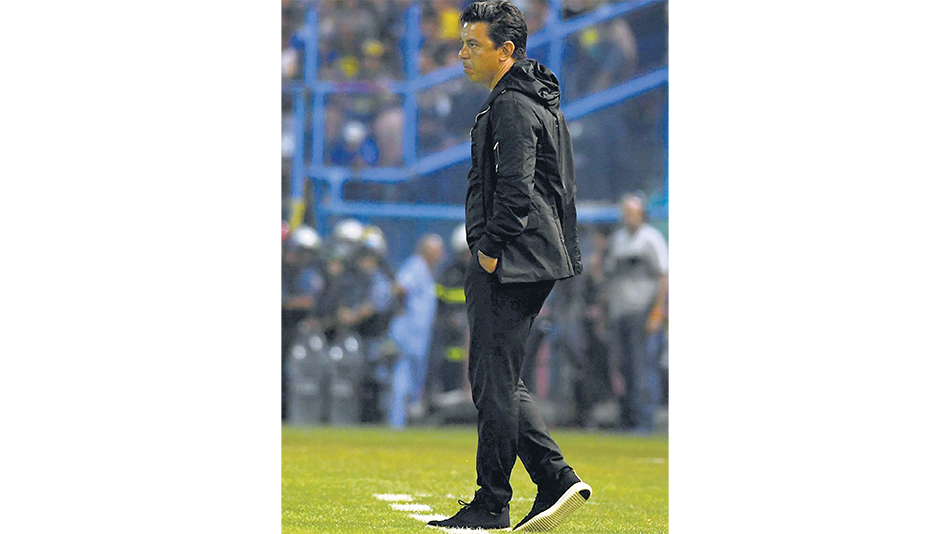 Gallardo, en el Minella.