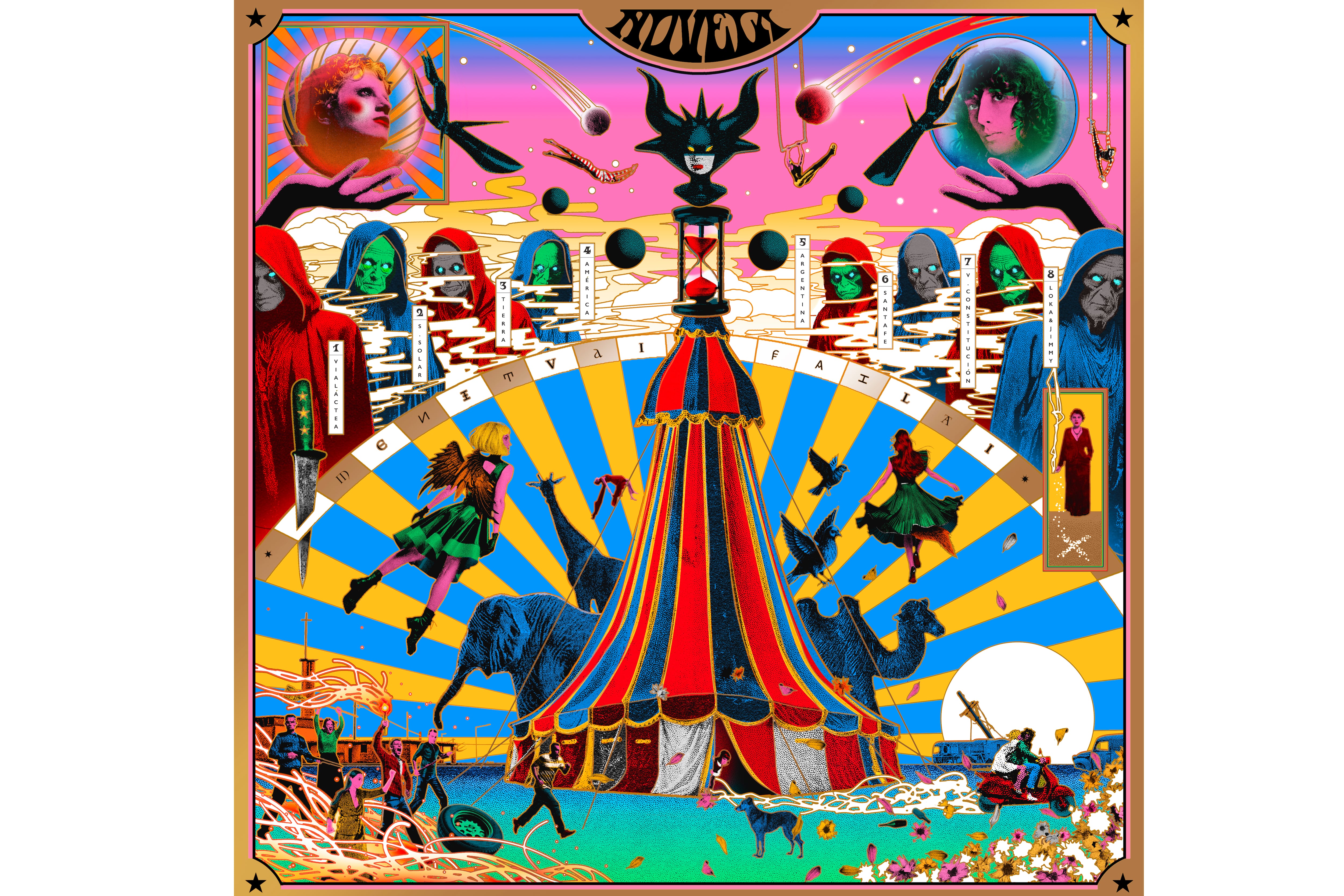 El disco ofrece además una atractiva veta plástica, diferenciada entre la versión digital y física