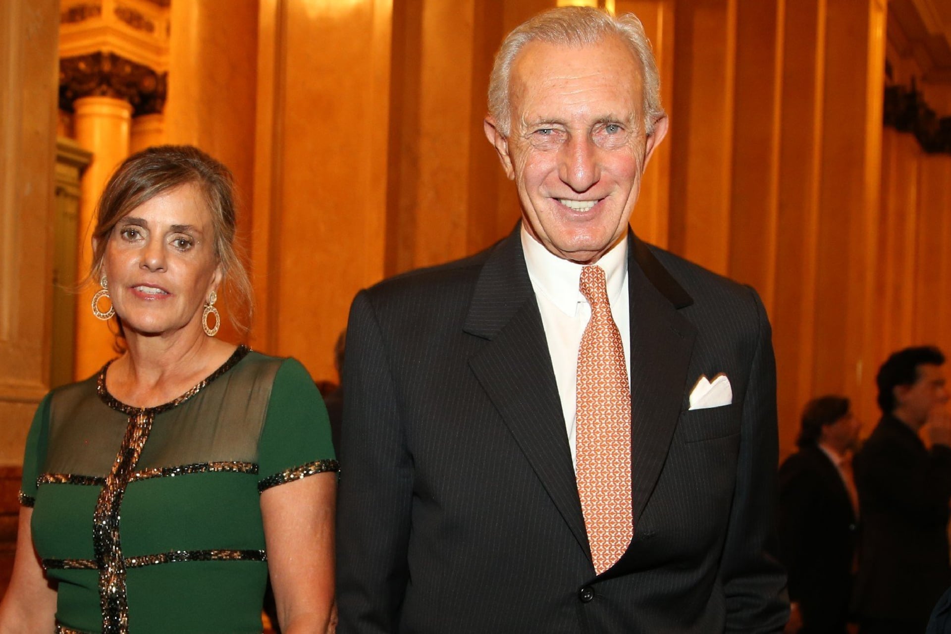 Jorge Neuss y su esposa Silvia Saravia.