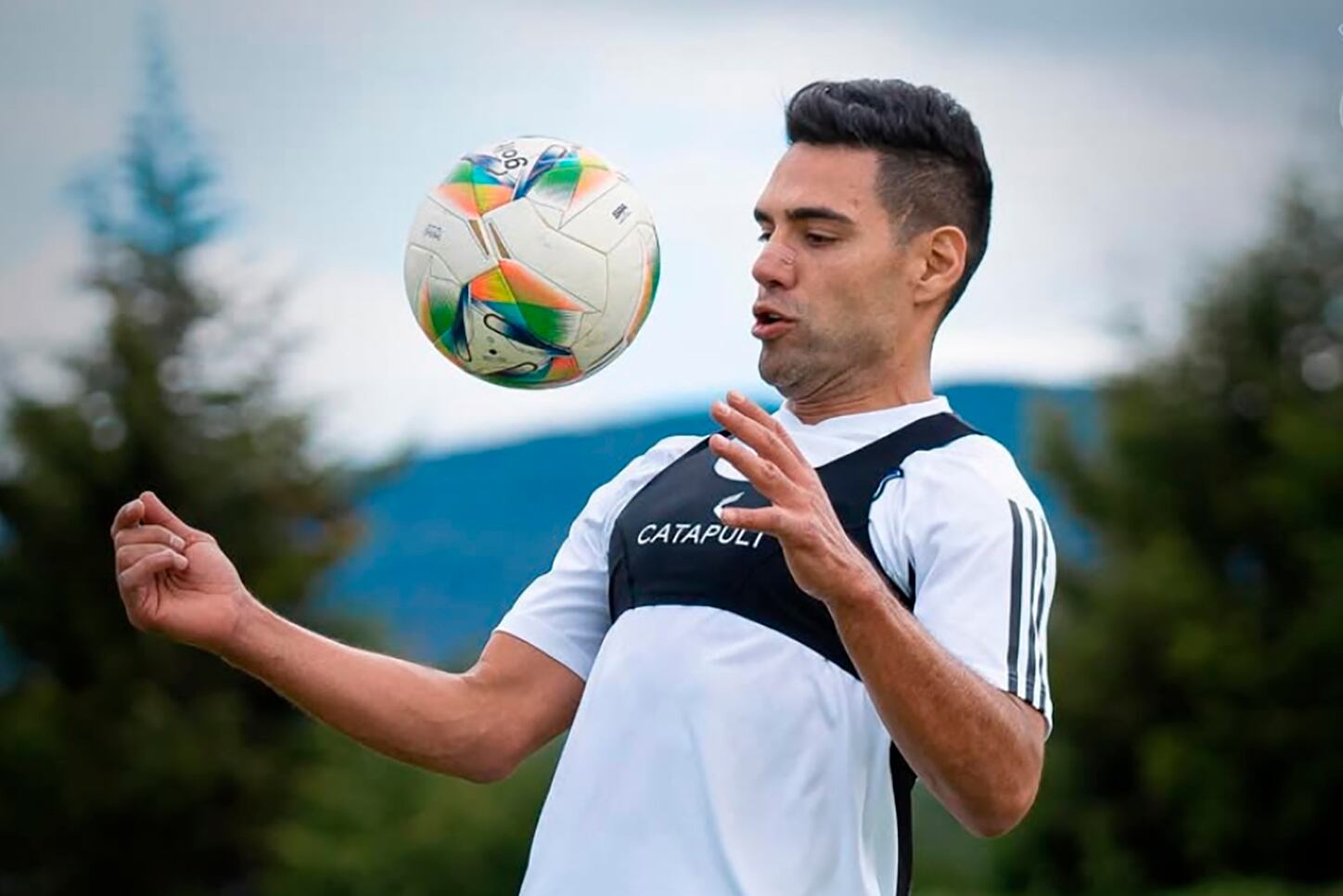 Radamel Falcao García tiene 350 goles en su carrera. Redondo.