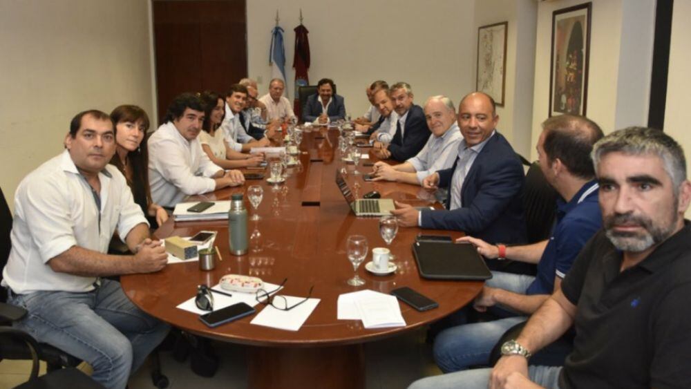 Primera reunión de gabinete