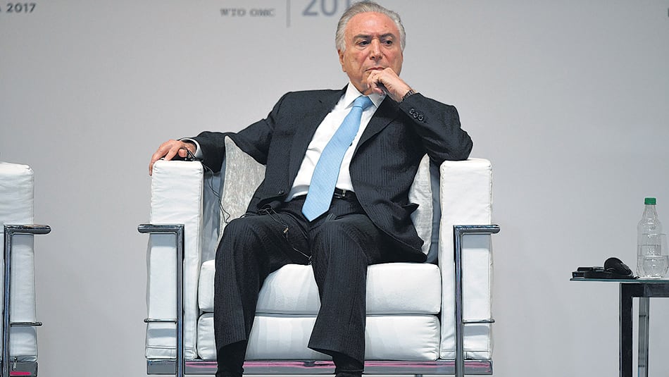 El presidente Temer está empecinado en aprobar la polémica reforma.