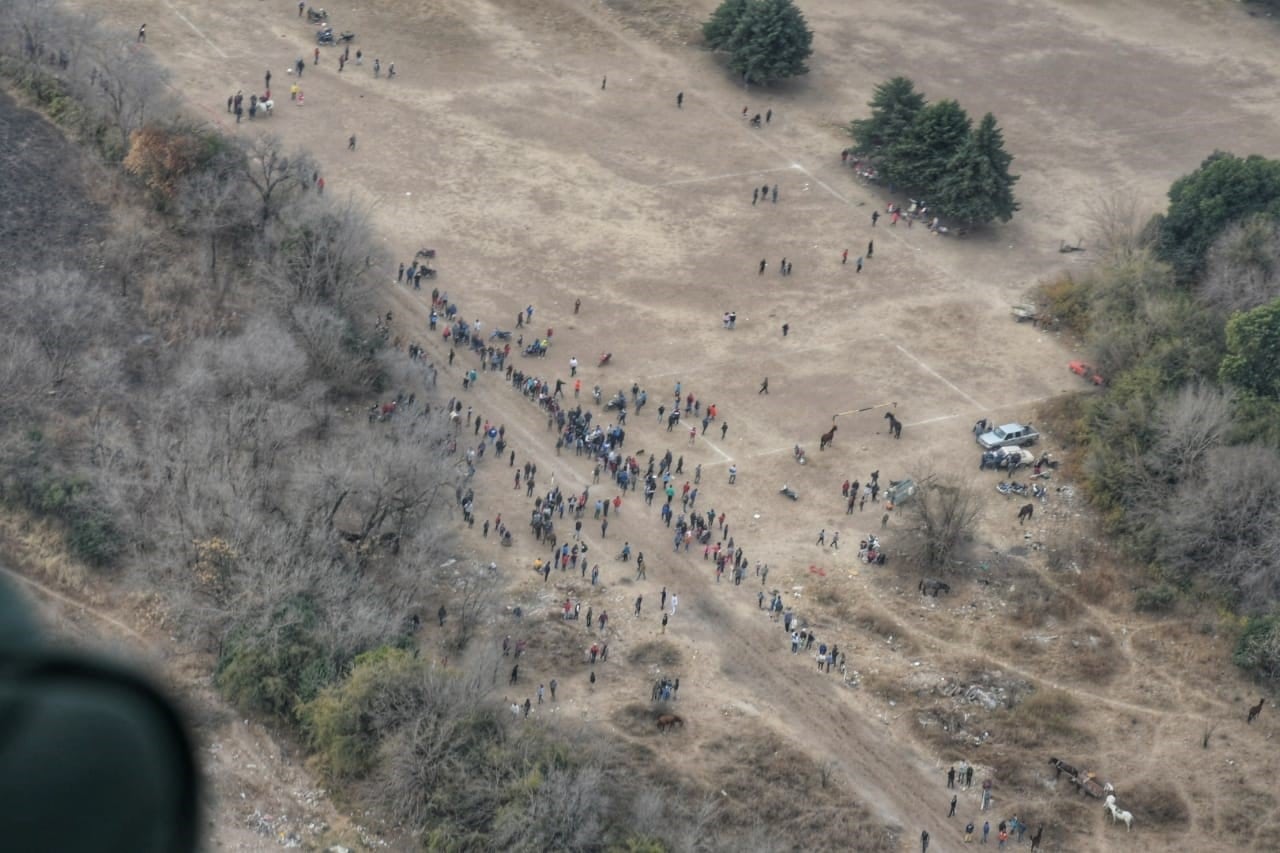 Carreras de caballos en plena cuarentena.