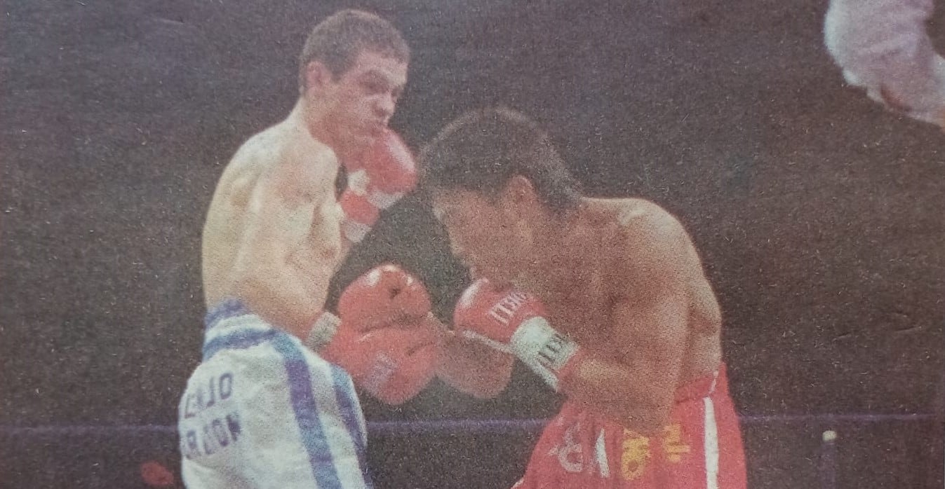 Víctor Hugo Paz frente a Young Soo Choi.