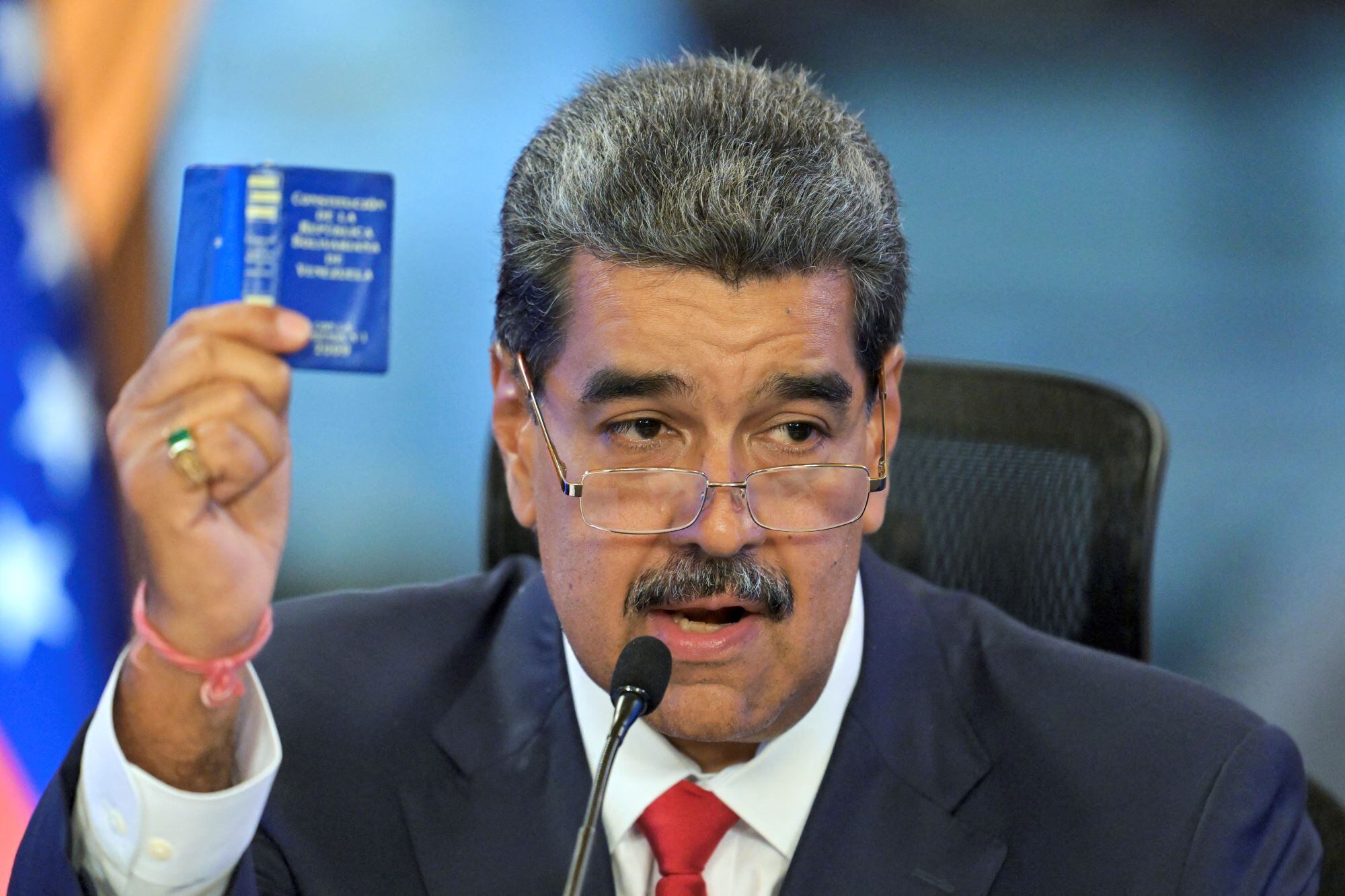 Nicolás Maduro, presidente de Venezuela.
