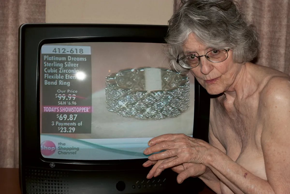 Rosalind en un autorretrato, formato que incorporó al final de su vida.