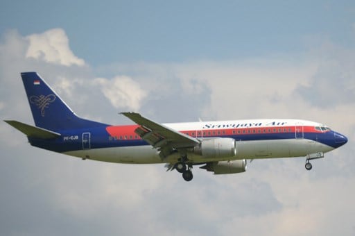Un modelo similar al del avión que sufrió el accidente.