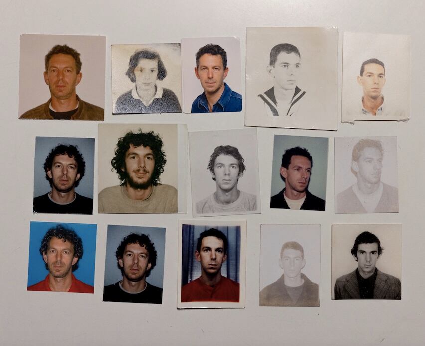 Martín Rejtman, según sus fotos carnet