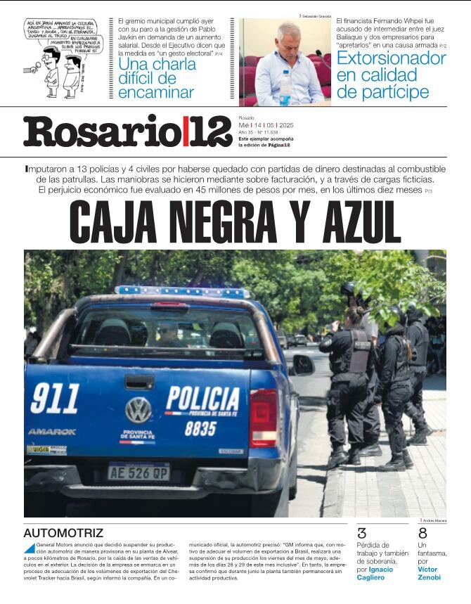 CAJA NEGRA Y AZUL - 13/05/2025