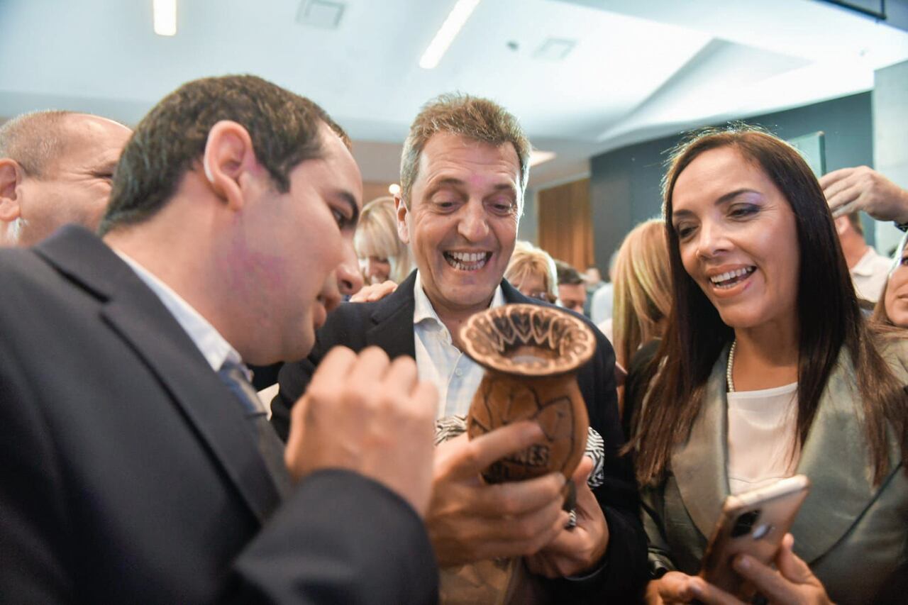 Massa, de campaña en Misiones, a comienzos de julio.