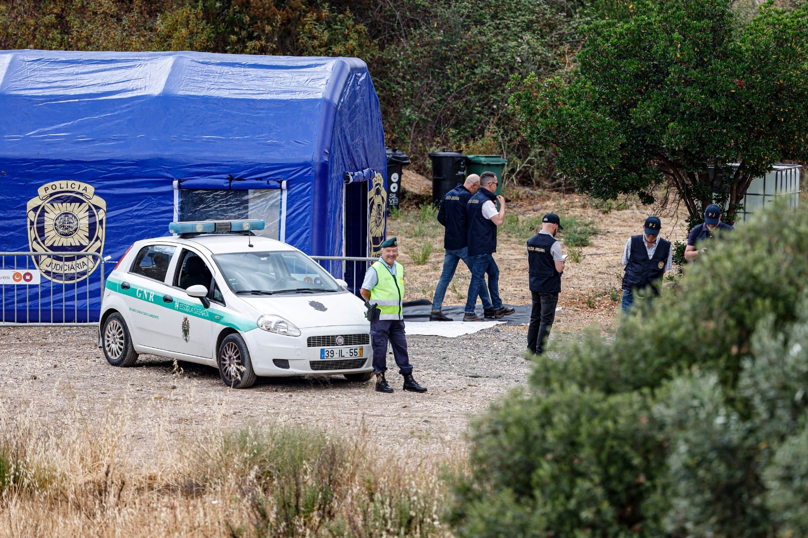 El operativo se realiza en la represa de Arade, en la región portuguesa de Algarve, por una hipótesis que maneja la policía alemana.