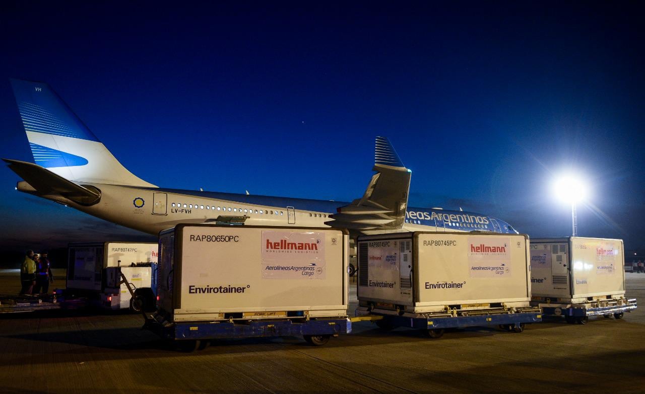 El vuelo de Aerolíneas había despegado al mediodía del último miércoles. 