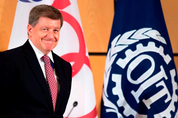 Guy Ryde, director de la Organización Internacional del Trabajo (OIT).