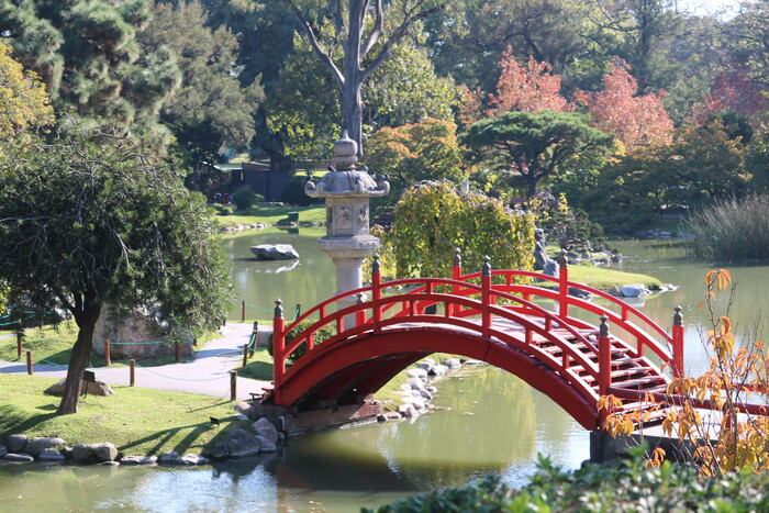 El Jardín Japonés está abierto todos los días de 10 a 18.45. Imagen: GCBA.