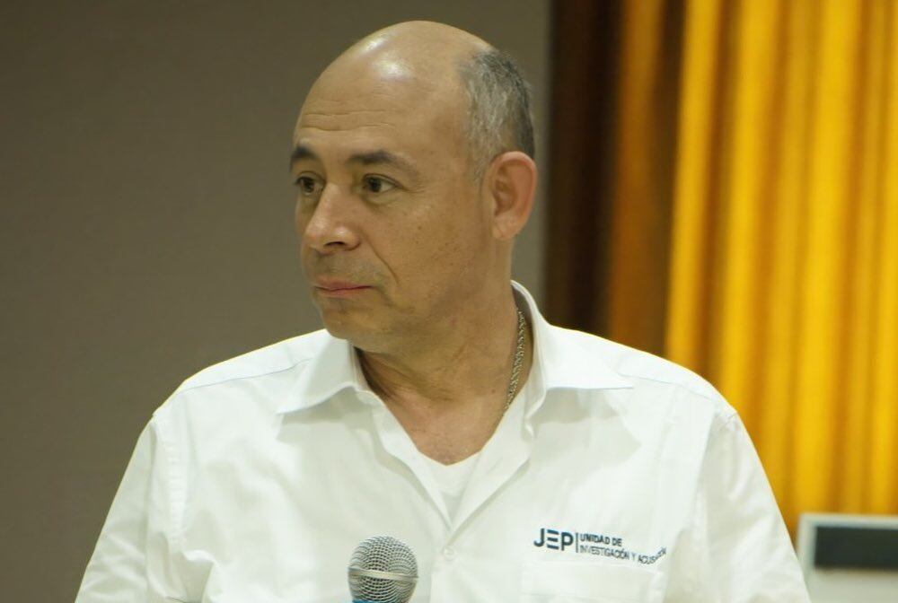 Giovanni Álvarez, magistrado de la JEP