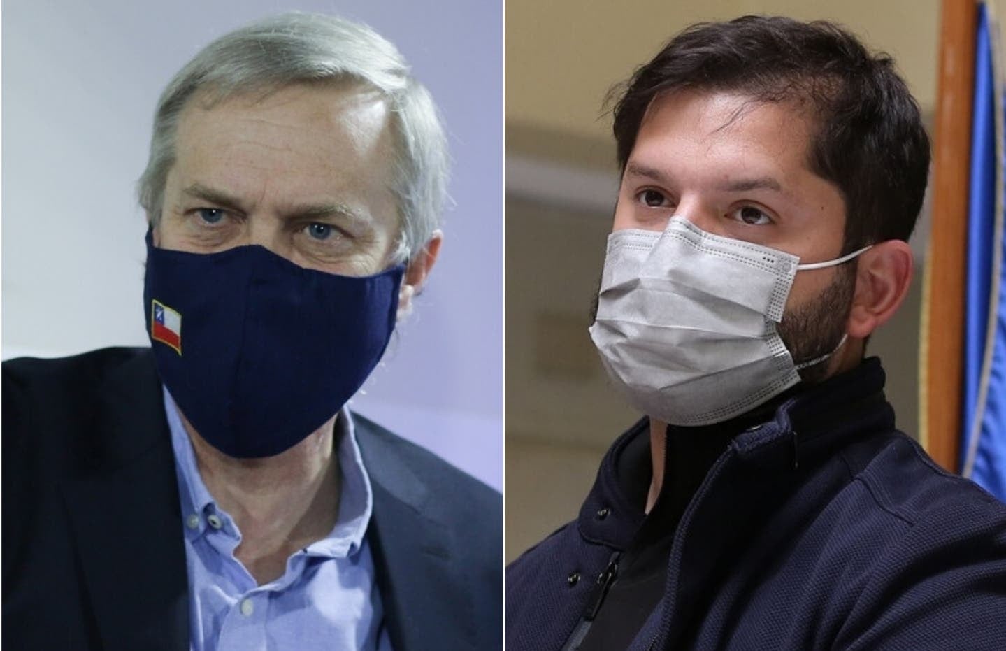 José Antonio Kast y Gabriel Boric, cabeza a cabeza para la segunda vuelta.