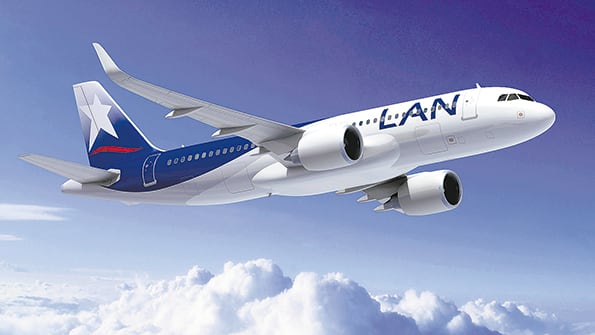 LAN, convertida en Latam tras la absorción de la brasileña TAM, la gran ganadora en la política de cielos de Dietrich.