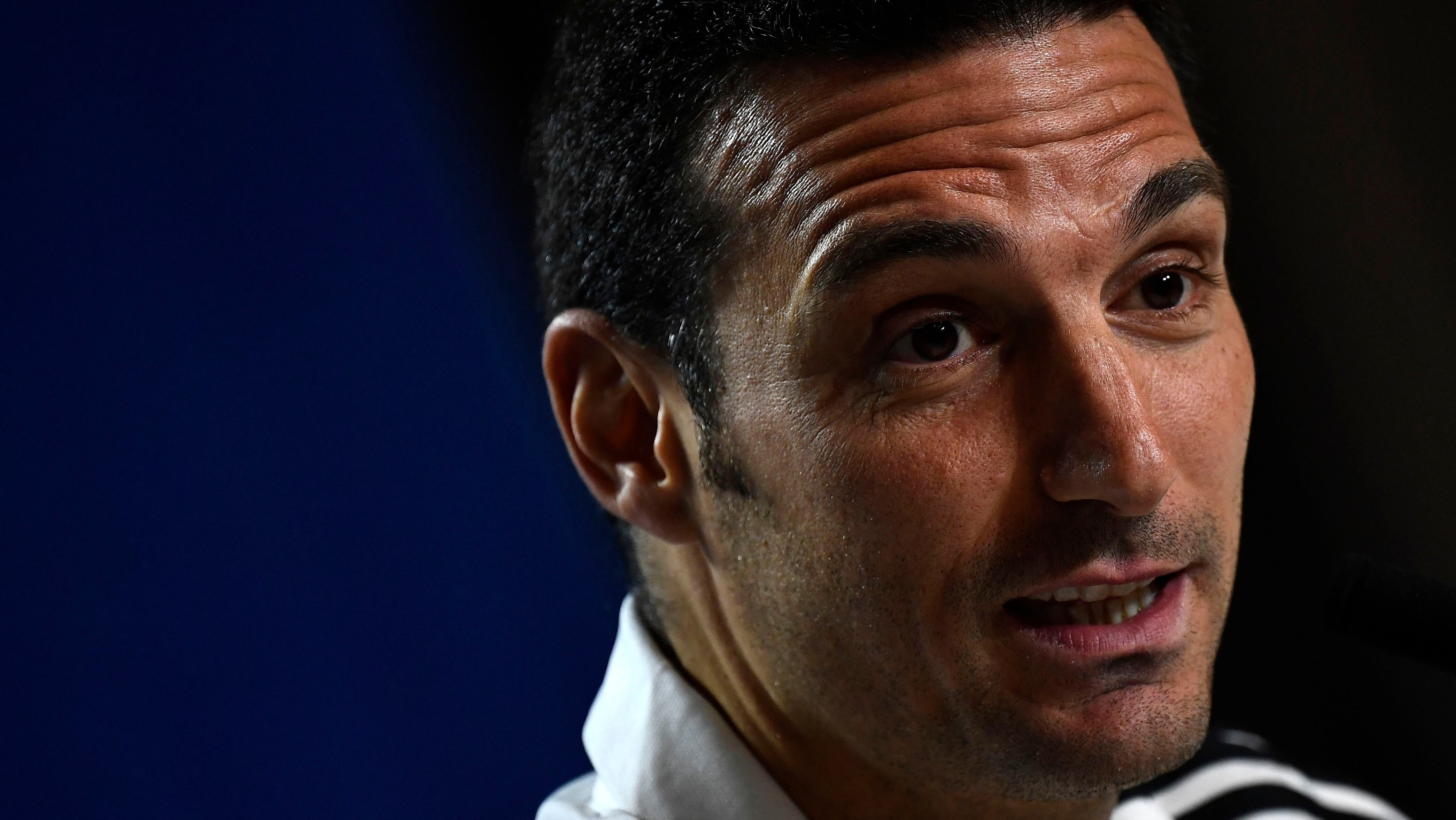 Scaloni se mostró conforme con el trabajo de los jugadores en Madrid.