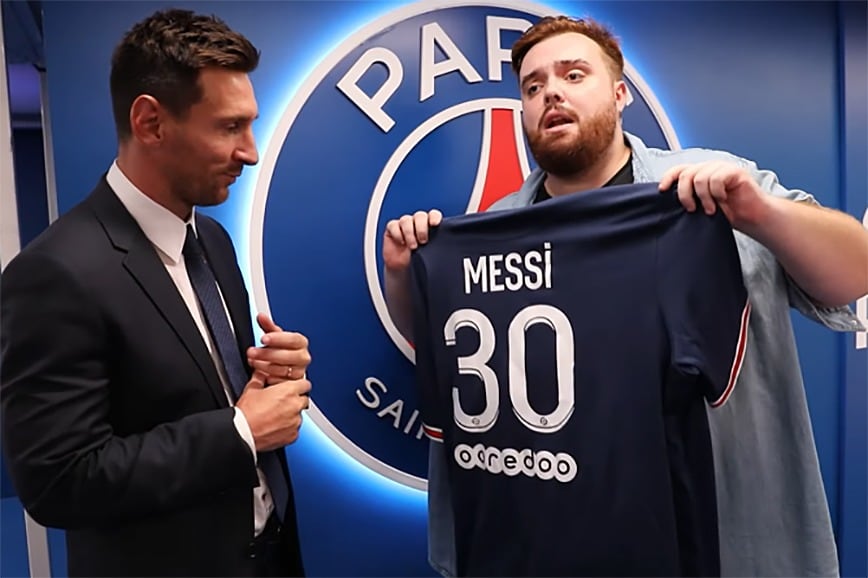 La entrevista de Ibai a Messi ya fue vista por más de dos millones de personas.