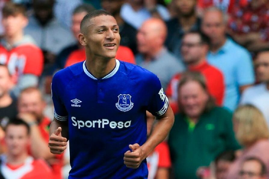 Richarlison viene de jugar en el Everton