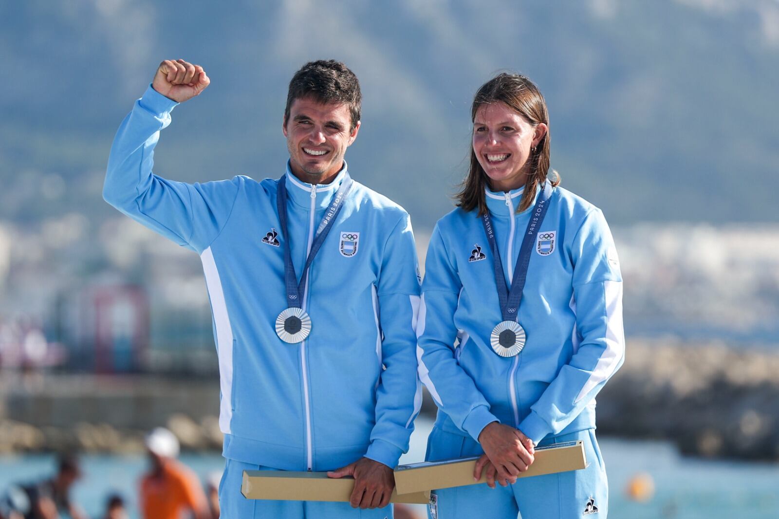 Mateo Majdalani y Eugenia Bosco, dos bonaerenses en lo más alto del deporte mundial.