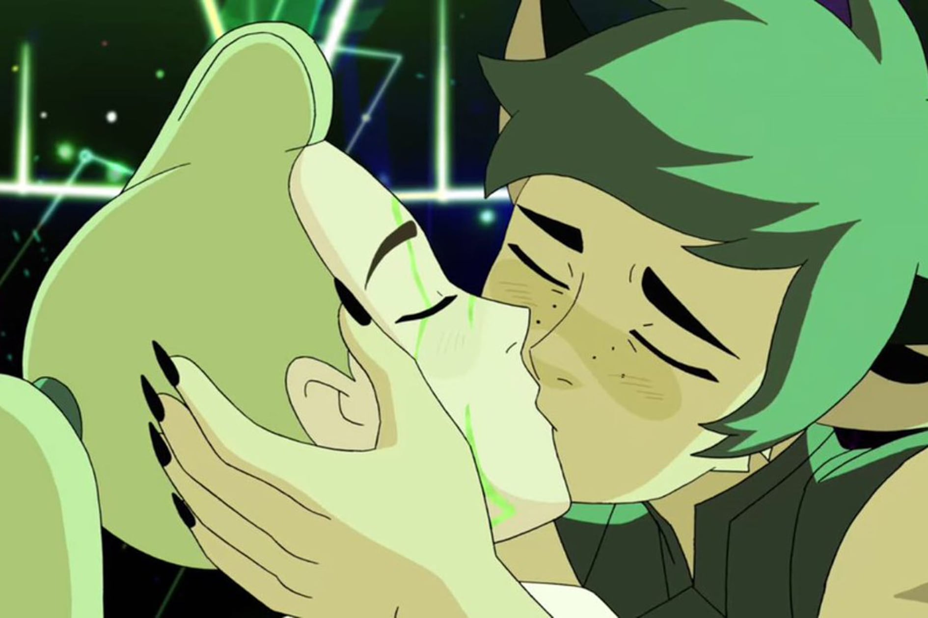 Nuestra heroína y Catra se dan el beso tan esperado