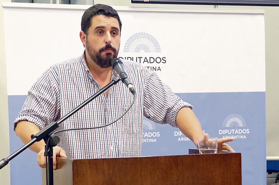 Federico Mutti, vicedirector de Grávida, expuso en Diputados contra el aborto.