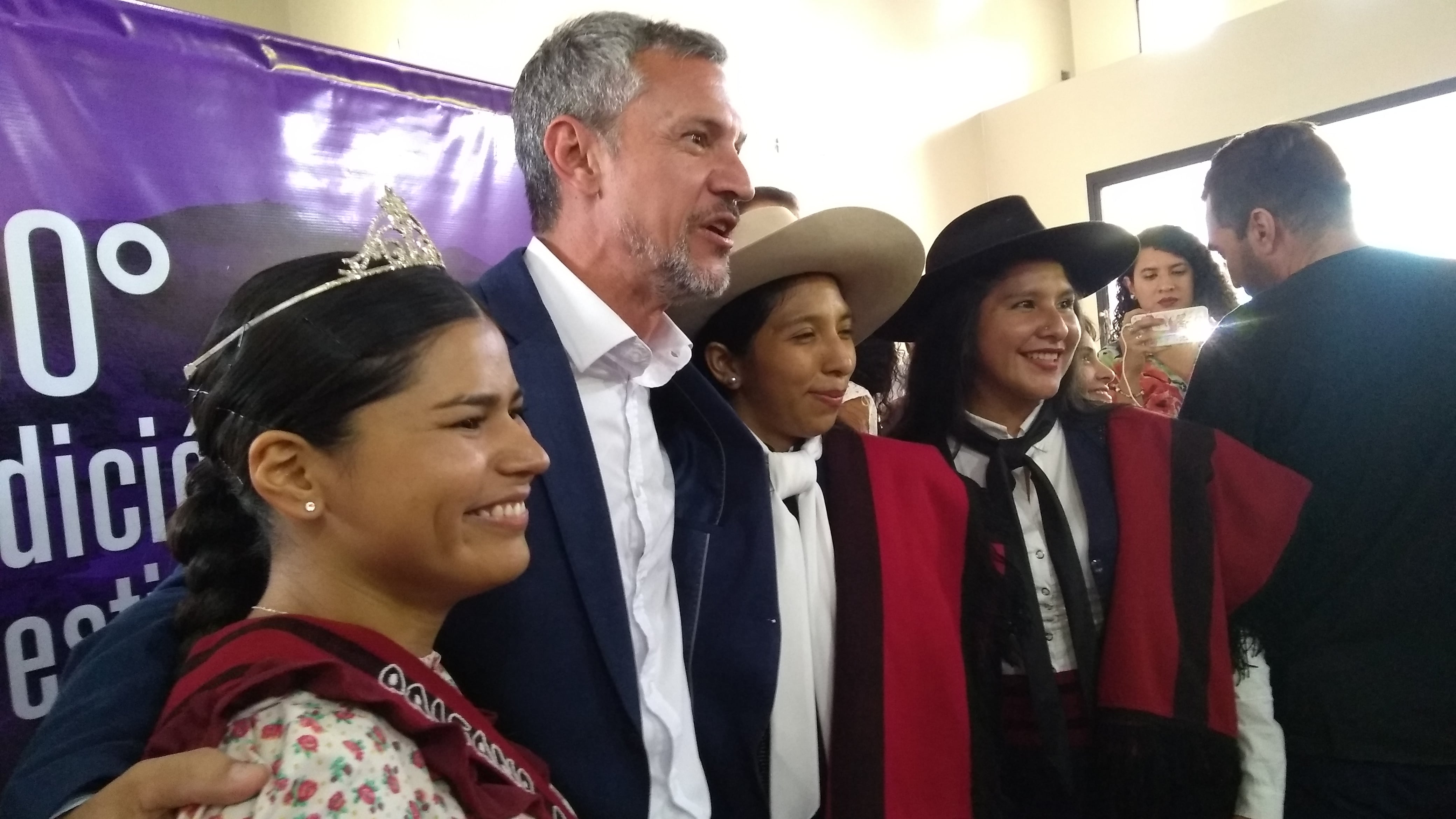 El ministro de Turismo en el lanzamiento del Festival de la Chicha 