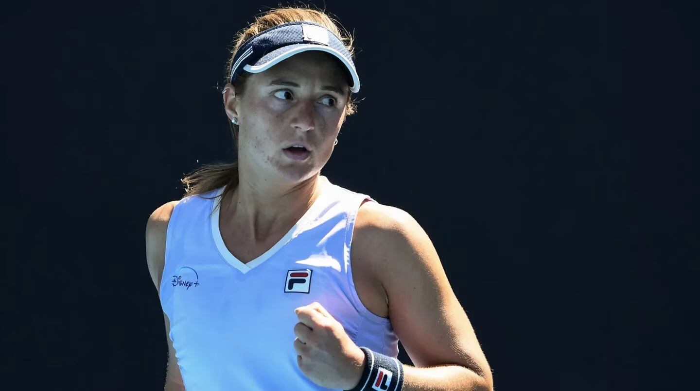 Nadia Podoroska buscará su pase a la tercera ronda del Abierto de Australia 2023.