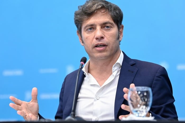 Axel Kicillof valoró que los intendentes se pongan al frente de campaña desde las listas legislativas. 