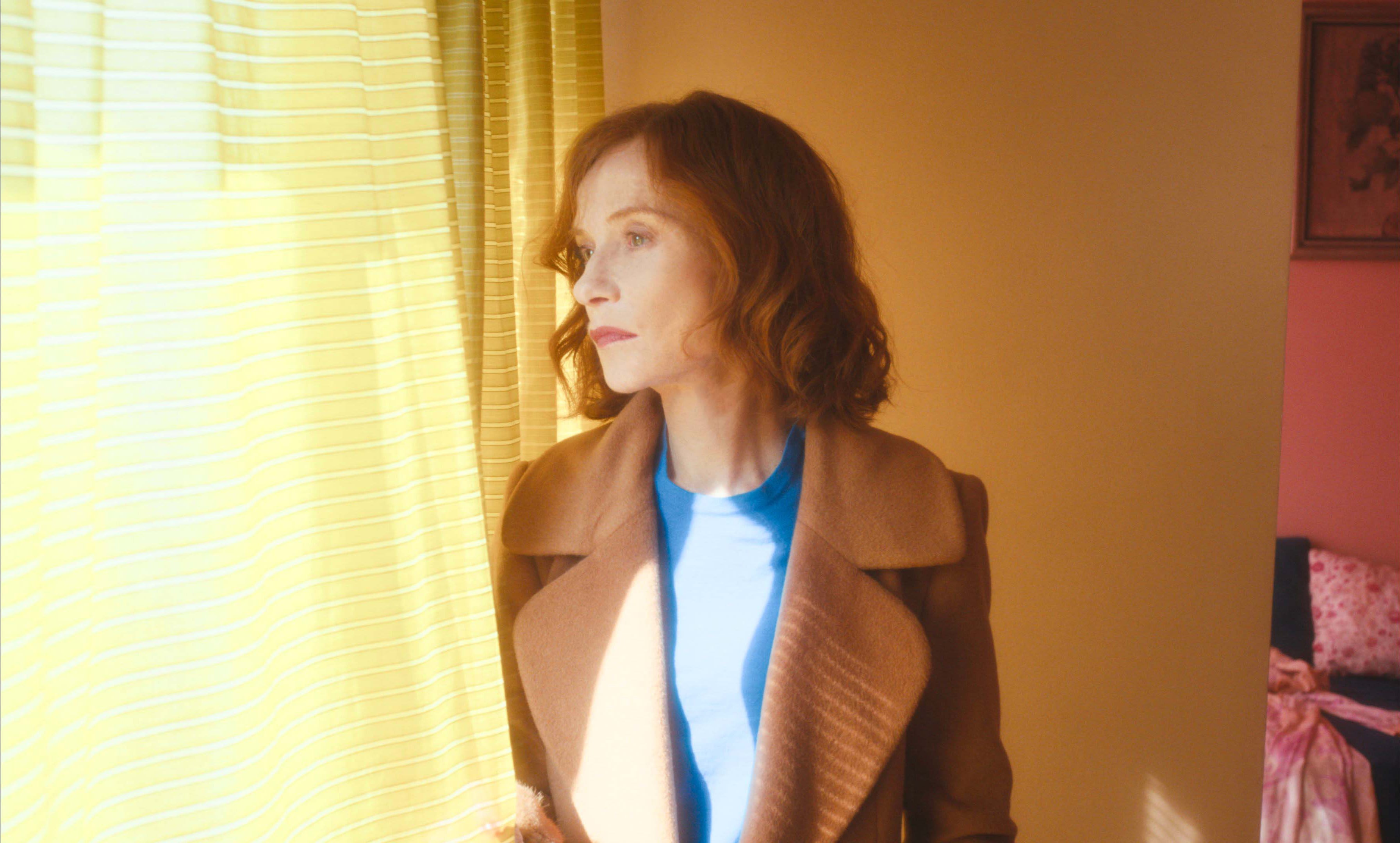 Huppert en "À propos de Joan", la película que iba a presentar personalmente en el festival.