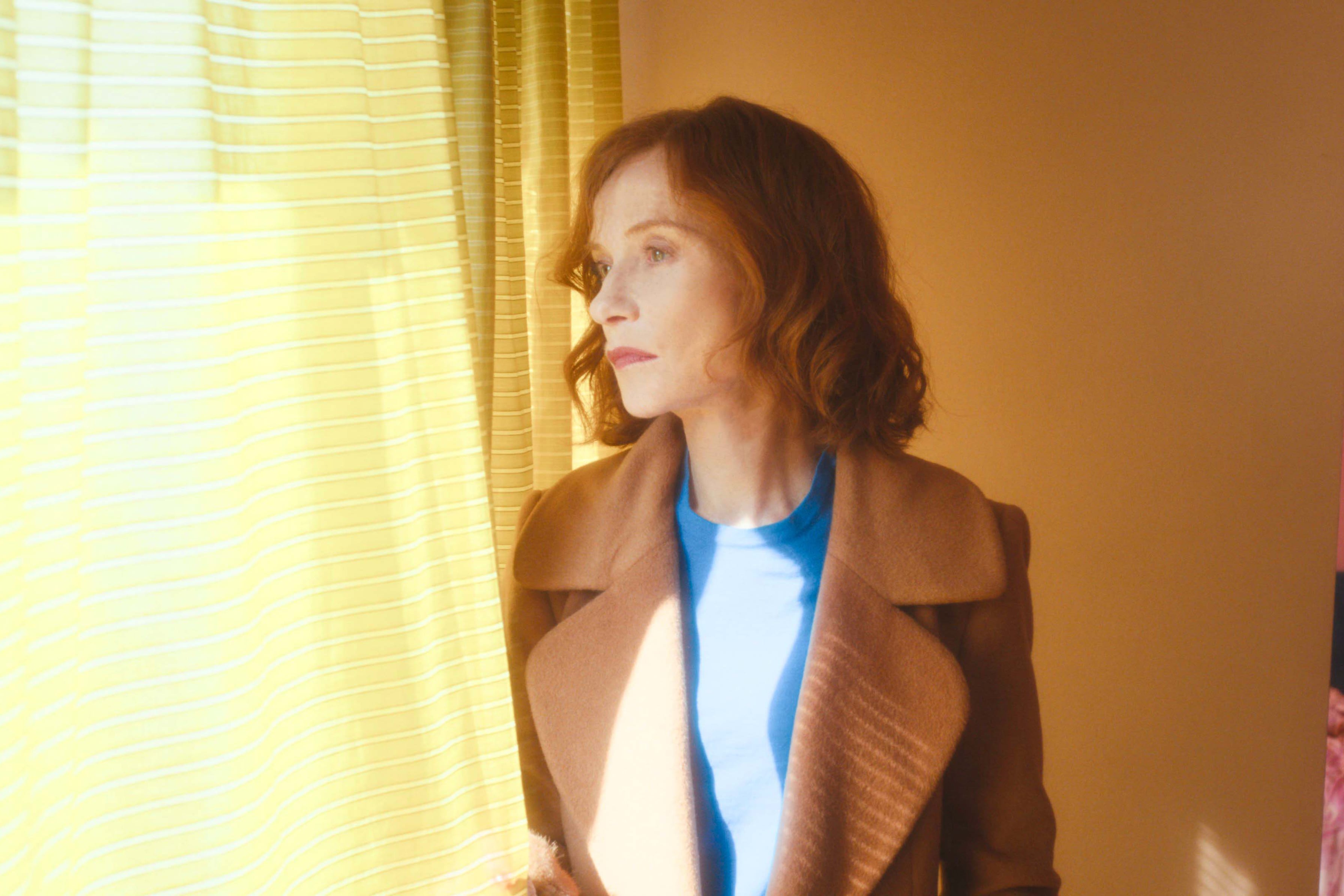 Huppert en "À propos de Joan", la película que iba a presentar personalmente en el festival.