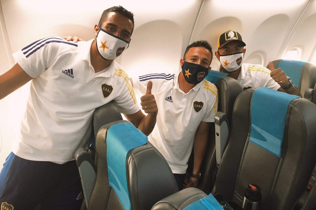 Boca, en viaje hacia Porto Alegre.