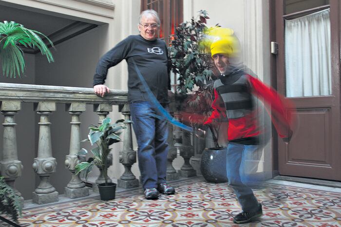 “El humor es una manera muy inteligente, directa, de contagiar vitalidad”, dice Pescetti.