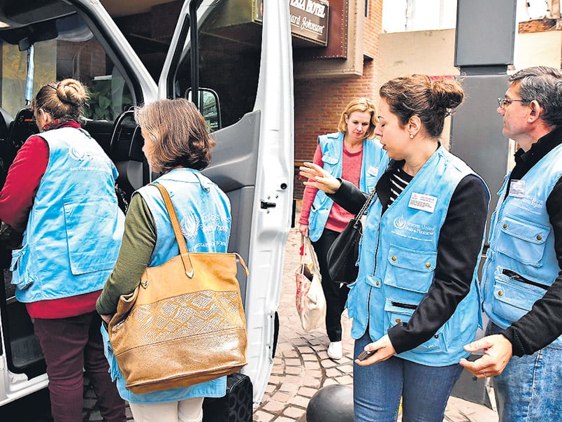 El Grupo de la ONU partió ayer hacia Chubut y el 18 de mayo dará una conferencia de prensa.
