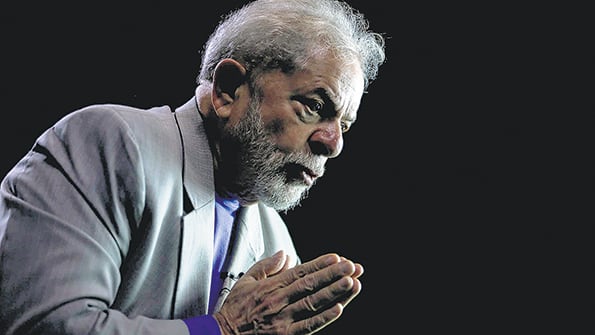 Lula será candidato pese a su arresto; está al frente de todas las encuestas publicadas este año.