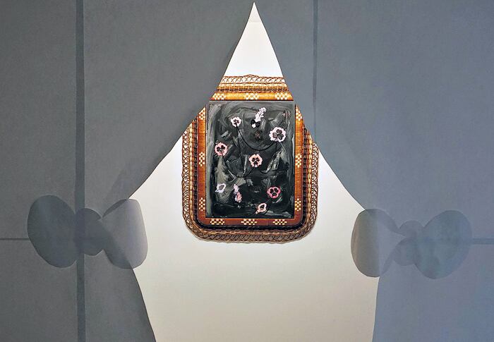 Detalle de la muestra de Fernanda Laguna en la galería Nora Fisch.