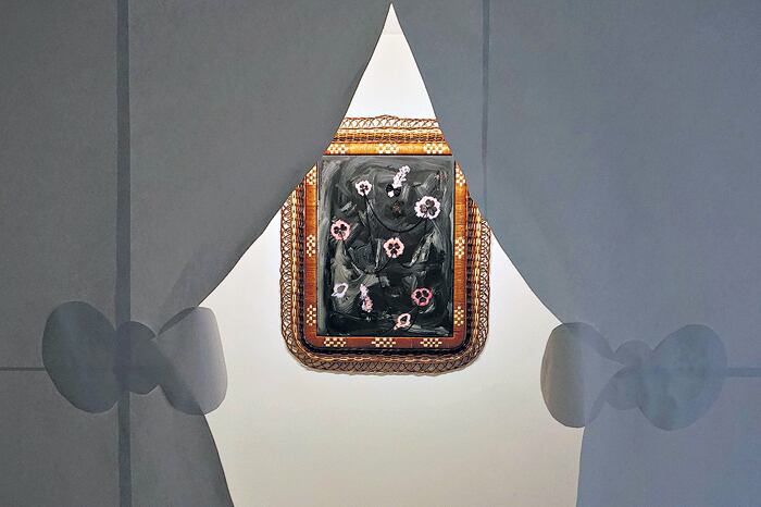 Detalle de la muestra de Fernanda Laguna en la galería Nora Fisch.