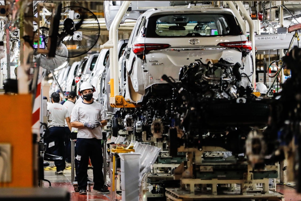 La producción automotriz lidera la recuperación.