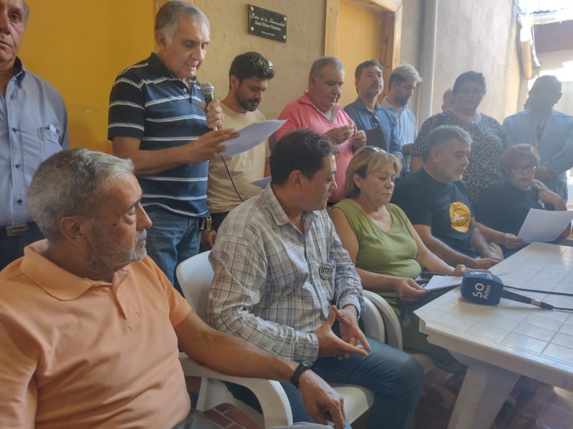 La lectura del documento se realizó en la Casa de la Memoria.