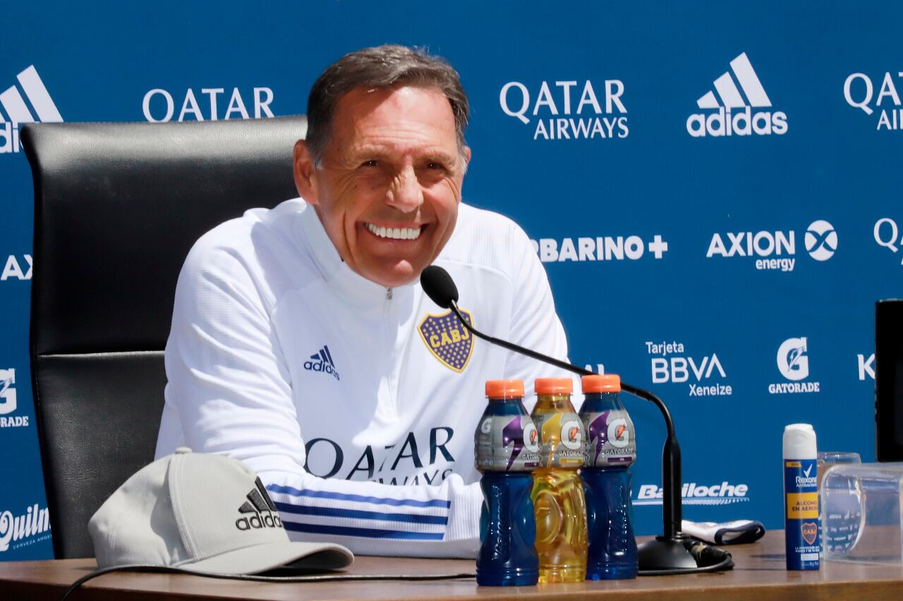 Russo volvió a dar una conferencia de prensa luego de mucho tiempo.