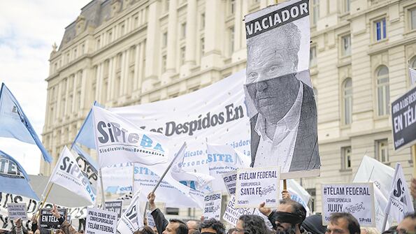 La sentencia fue celebrada en Télam y también en la TV Pública, donde resisten las medidas de ajuste.