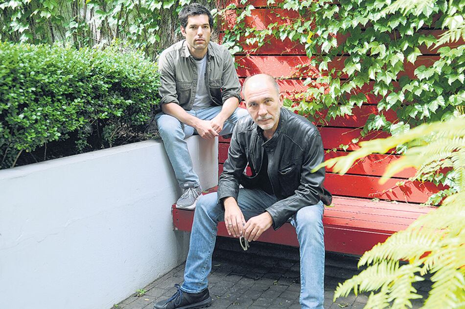 Naishtat y Grandinetti. Rojo se estrenará el jueves próximo en la cartelera local.