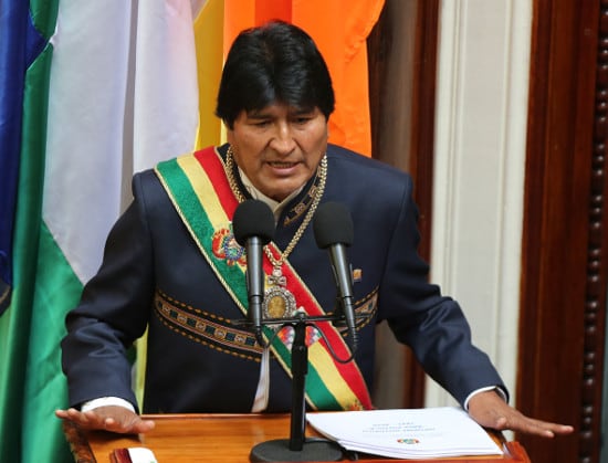 “Vamos para conocer cuál es el problema que tienen”, expresó en un acto el presidente Evo Morales.