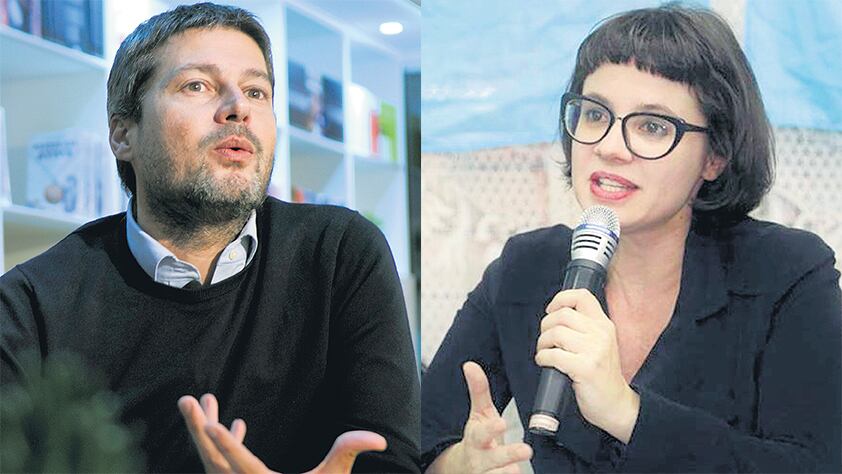 Matías Lammens y Gisela Marziotta, la fórmula del Frente de Todos.