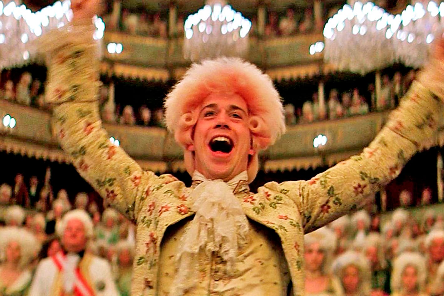 Tom Hulce, el Mozart de "Amadeus".